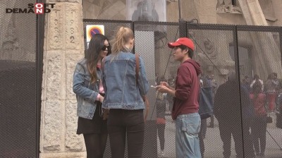 観光でヨーロッパに行ったらノリで中出しSEX撮れちゃいました！