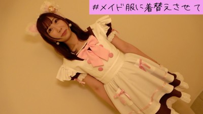 【華奢JD鬼イカせ】スレンダー美女にメイド服着させてキツマン巨根で突きまくりセックス