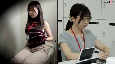 SOD女子社員 7名 業務時間内声ガマン大胆オナニー報告 2 仕事中＆オナニー中のギャップ 2画面見比べておシコり下さい