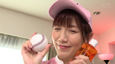 フォークボールの握りで亀頭挟んでこねくりまわす！ナックルボール投げるように爪立てて睾丸刺激する！！野球女子のスパルタ男性器鍛錬回春サロン