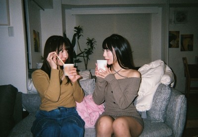 もしも2人が交際したら･･･好きが溢れる1日になりました。双子コーデでお出かけしてお風呂に入ってキスをして24時間限定のお泊りおうちデート 流川莉央 尾崎えりか