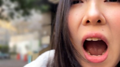 おっぱい大きめ童顔女子がM男に濃厚鼻フェラ