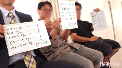 『高学歴JDがブラックテープランウェイチャレンジで目指せ！芸能界☆』気品漂うスレンダー美ボディJDが挑戦でハニかみながら破廉恥ポーズ♪合格点が足りず罰ゲームで即ハメ絶頂ガクブル中出し！【街角素人モニタリング♯はるか♯22歳】