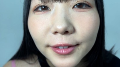 長い舌！みすずちゃんの口内観察