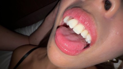 【個人撮影】若菜めありのハメ撮り風 Dキス＆口臭嗅ぎ