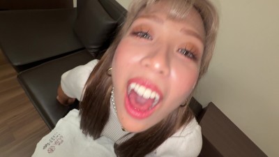 【個人撮影】若菜めあり 初喉チンコ触り＆口内観察
