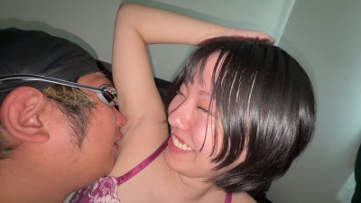 【個人撮影】加護まりのハメ撮り風 Dキス＆口臭嗅ぎ手マン
